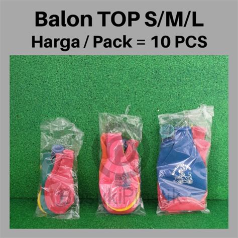 Jual Balon Ultah TOP / Balon Ulang Tahun TOP / Balon Ultah Warna