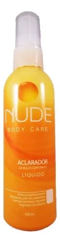 Nude Body Care Aclarador De Vellos Corporales Ml Mercadolibre