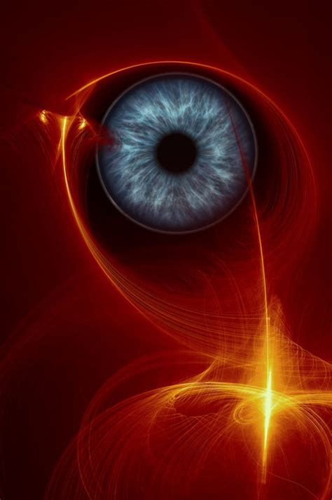 Обои: глаз, цвет