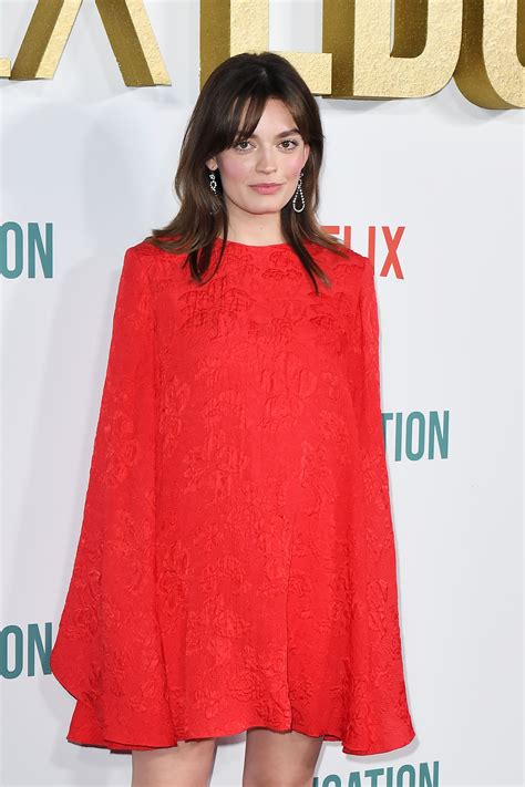 Emma Mackey Channels A S Ingenue At The Sex Education Season Premiere British Vogue