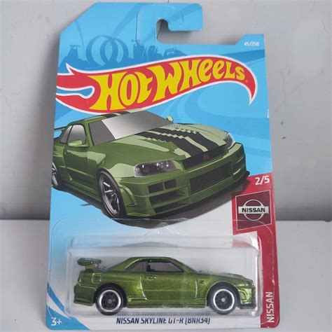 Jual Hot Wheels Hotwheels Super Treasure Hunt THS Nissan Skyline R Hijau Kab Jember
