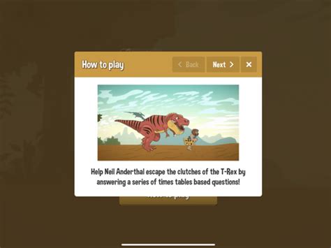 Télécharger T Rex Times Tables Mtc Game Pour Iphone Ipad Sur Lapp