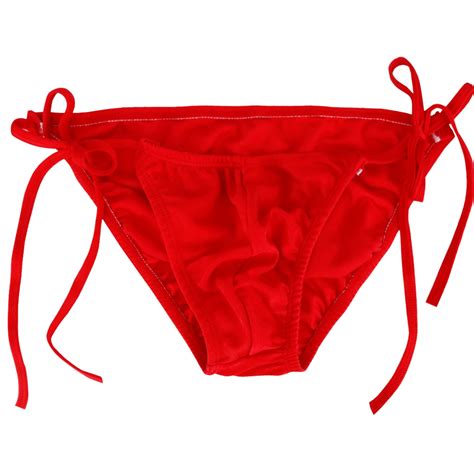 Gay Men S Fastening String Sexy Smooth Lingerie Bikini Underwear Underpants Non Transparent
