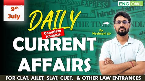 Daily Current Affairs Th July Updates Questions Current