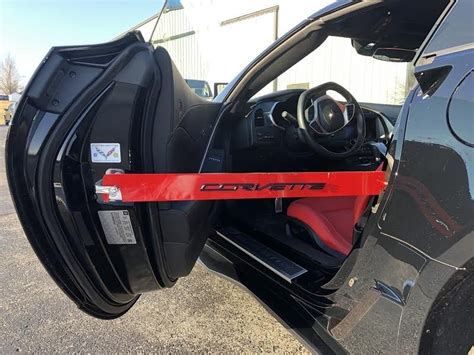 Show Stopper C7 Corvette Custom Painted Door Prop Bars Rpi Designs