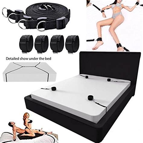 Sex Bondage mit Seile Erwachsene Spiel Sex Toys für Paare Bett Fessel Erotische Kit SM