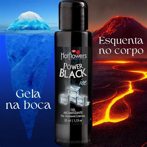 Power Black Ice Gel 35ml Hot Flowers Ousa Se