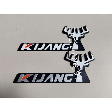 Jual Emblem Logo Tulisan Kepala Kijangemblem Logo Kijang Tanduk