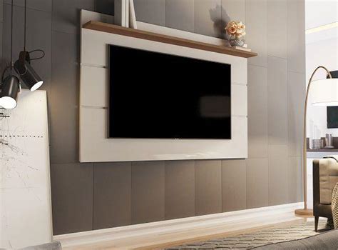 Painel Vivare Off White Freij M Veis Germai Painel Para Tv