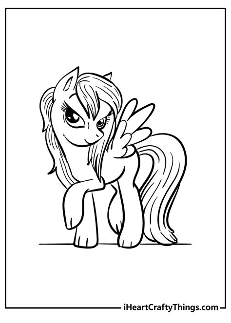 Rainbow Dash Fluttershy My Little Pony Coloring Pages - Infoupdate.org