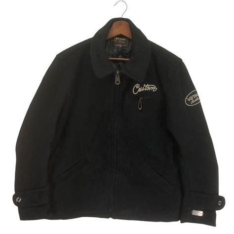 Vanson Leathers Vanson Leather Wool Jacket Grailed