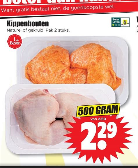 Kippenbouten Gram Stuks Per Pak Aanbieding Bij Dirk