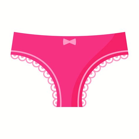 Calcinha De Lingerie Rosa Feminino Conceito De Moda Vetor No Vecteezy