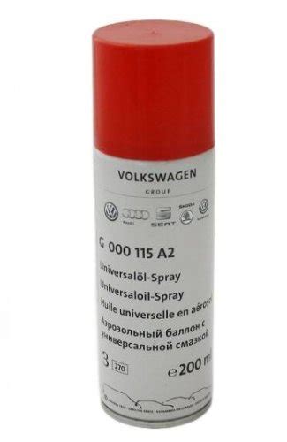 Universal spray lubricant for hinge locks VW AUDI SEAT SKODA ...