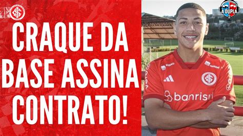 Diário do Inter KTO Joia de 16 anos assina primeiro contrato Time