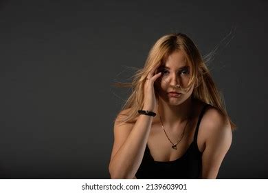 Sensual Naked Blonde Woman Looking Camera Stock Photo 239563516 Shutterstock