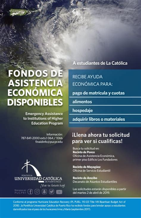 Fondos De Asistencia Econ Mica Disponibles Huellas Del Futuro