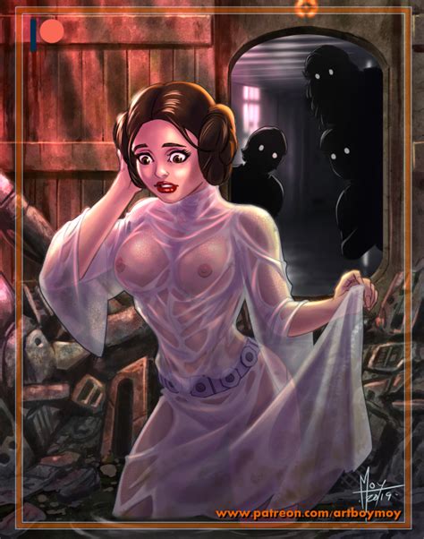 Leia In The Trash Compactor By Artboymoy Hentai Foundry