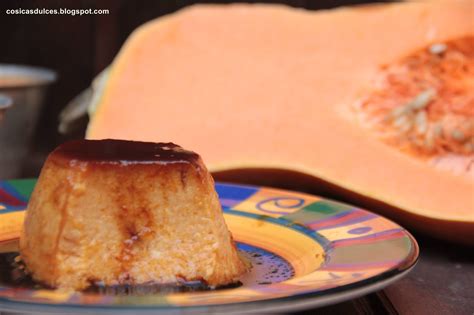 Flan De Calabaza Asada Cosicas Dulces Y Alguna Salada