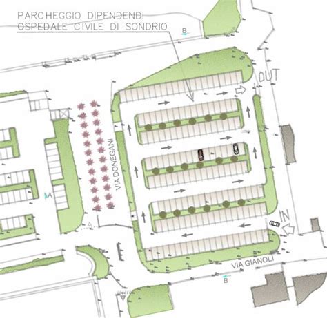 Progettazione Del Parcheggio Dei Dipendenti Dell Ospedale Civile Di Sondrio