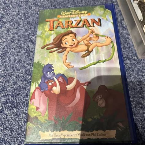 TARZAN WALT DISNEY Meisterwerke VHS EUR 1 00 PicClick DE