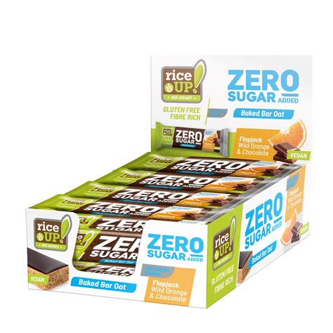 RiceUP! Zero Sugar Овесен бар БЕЗ ГЛУТЕН и БЕЗ ДОБАВЕНА ЗАХАР с ...