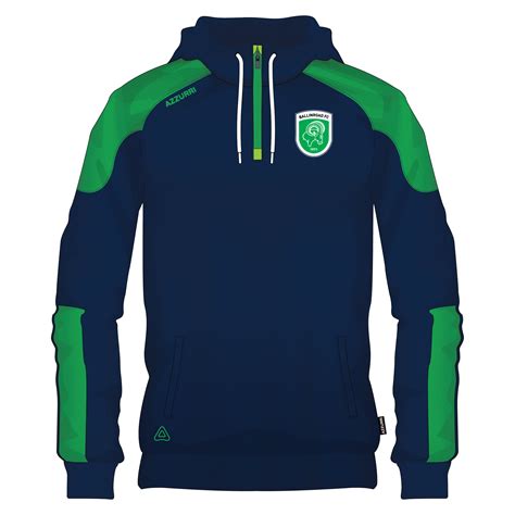 Ballinroad Fc Hoodie Teamwear Azzurri