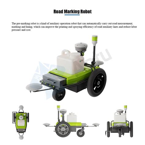 intelligent marking robot exclusive release intelligent ai road marking