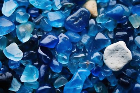Premium Ai Image Blue Rocks Are A Common Source Of Minerals