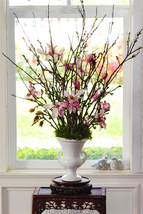 Purple Magnolia Pussy Willows Floristinyou
