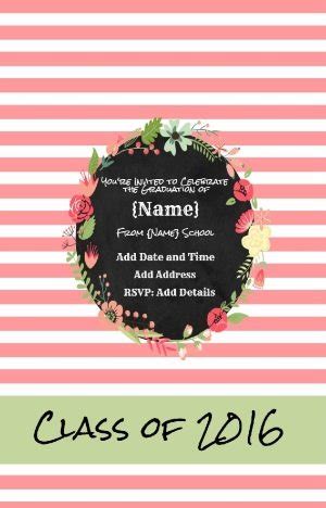 Graduation Invitations