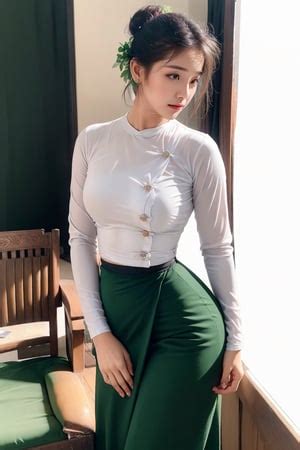 Nude Goddess City Tensor Art