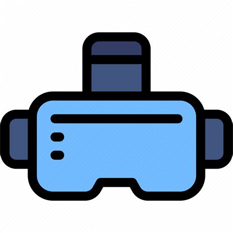 Vr Headset Virtual Reality Goggles Gaming Icon Download On