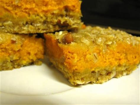 Pumpkin Crunch bars - Eating Richly