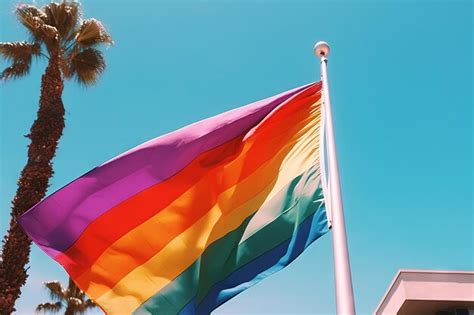 Premium Ai Image Pride Flag