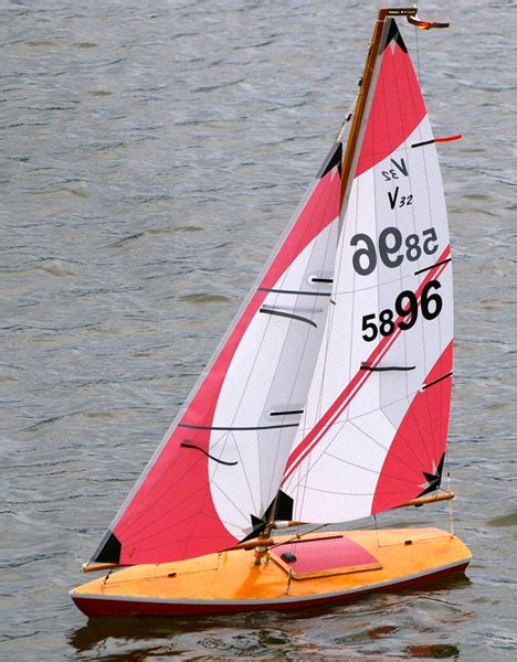 V32 Sails In Red Swirl V32 Windjammin Sails