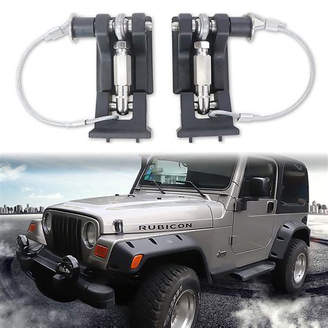 Buy Sukemichi TJ Hood Latches For Jeep Wrangler Locking Hood Latch For