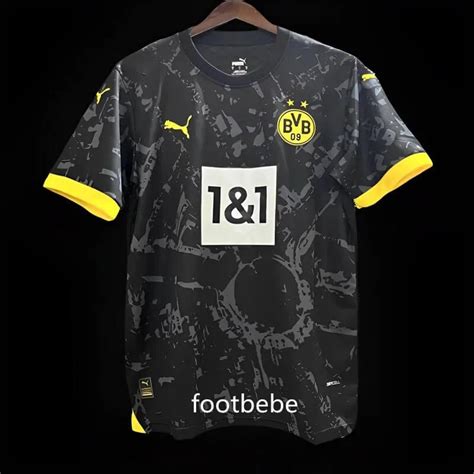 Borussia Dortmund Trikot Ausw Rts Schwarz Footbebe De