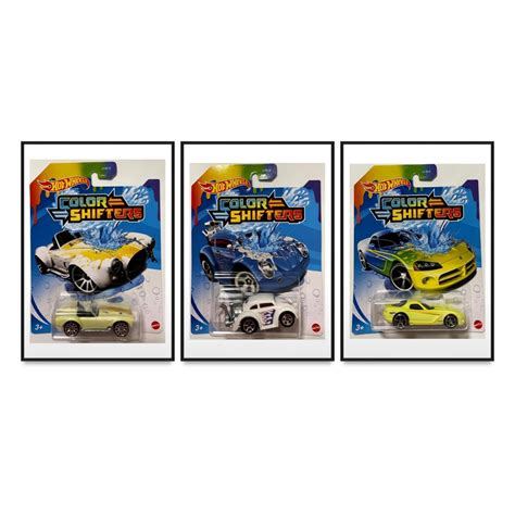 Hot Wheels Color Shifters Dodge Viper Shelby Cobra Sc Volkswagen Beetle Cc Shopee