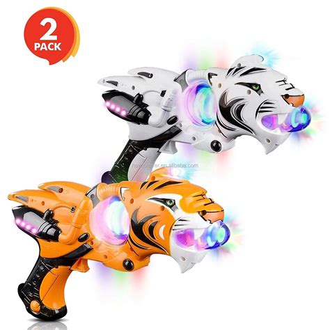 Gel Blaster Blinkee Light Up Spinning Barrel Space Gun Laser Space