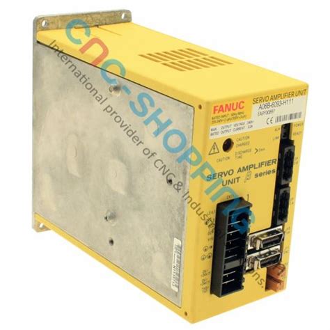 A06B 6093 H111 Fanuc Servo Amplifier Beta SVU 1 12 FSSB Cnc Sho