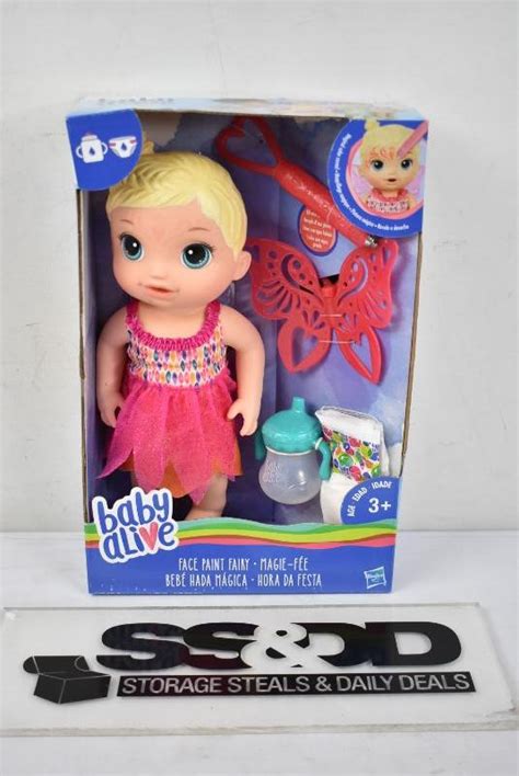 Baby Alive Face Paint Fairy Blonde Hair Ages 3 And Up 15 Retail New EstateSales Org