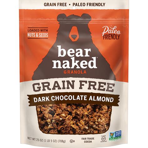 Bear Naked Granola Dark Chocolate Almond Grain Free