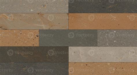 horizontal tile arrangement displaying  variety  natural stone