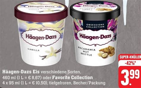 H Agen Dazs Eis Ml Oder Favorite Collection X Ml Angebot Bei