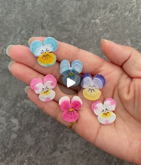 ボード「micro Crochet Flowers」のピン