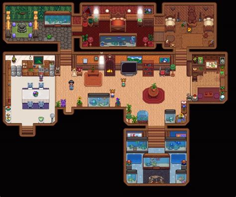 Interior My Current House Design Stardew Valley Forums Stardew Valley Layout Stardew