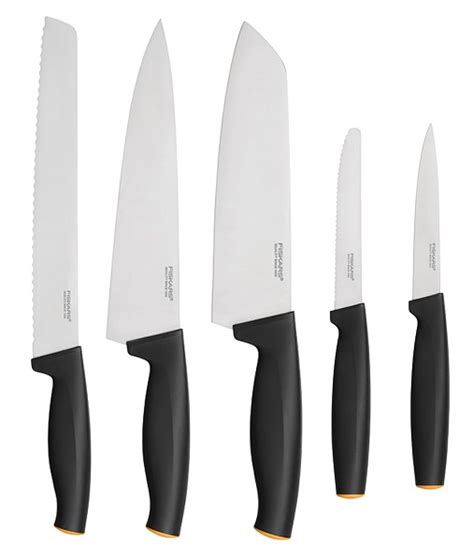 Набор 5 ножей Fiskars Functional Form (1014190) - Купить в Украине