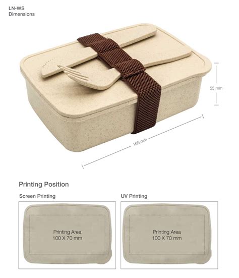 Branded Lunch Boxes In Dubai With Wheat Straw Magic Trading Company Mtc