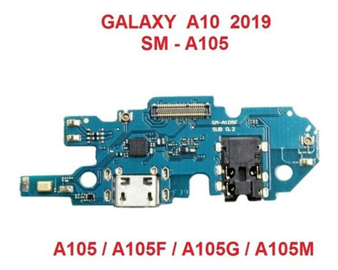 Flex Centro De Carga Samsung Galaxy A10 Sm A105m Original Meses Sin